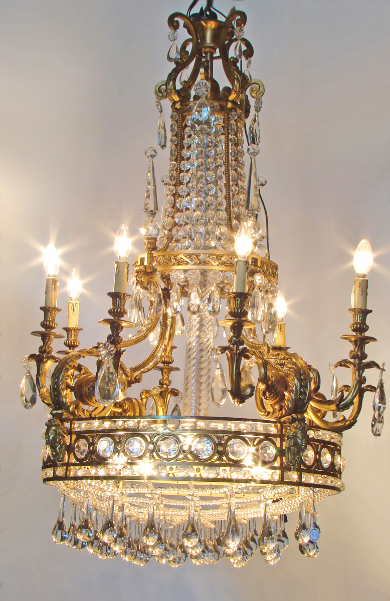 French Louis XVI Style Chandelier