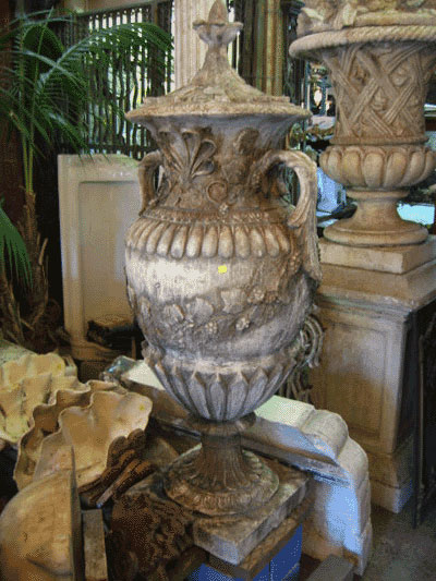 Medium sized composite urn