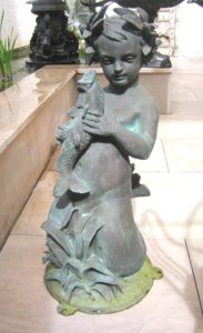 Fountain Bronze Sellini Boy