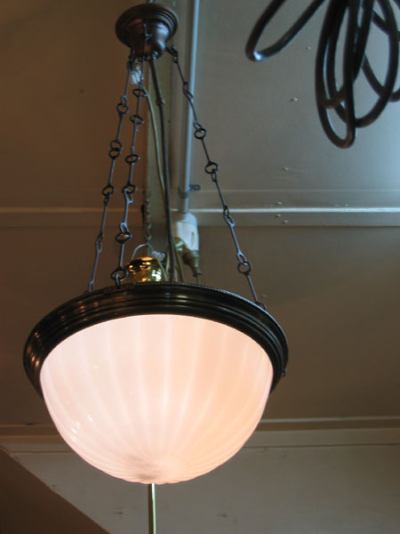 Hanging Brass Light