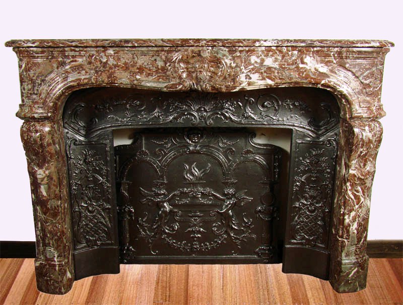 Hand carved Marble surround Fireplace