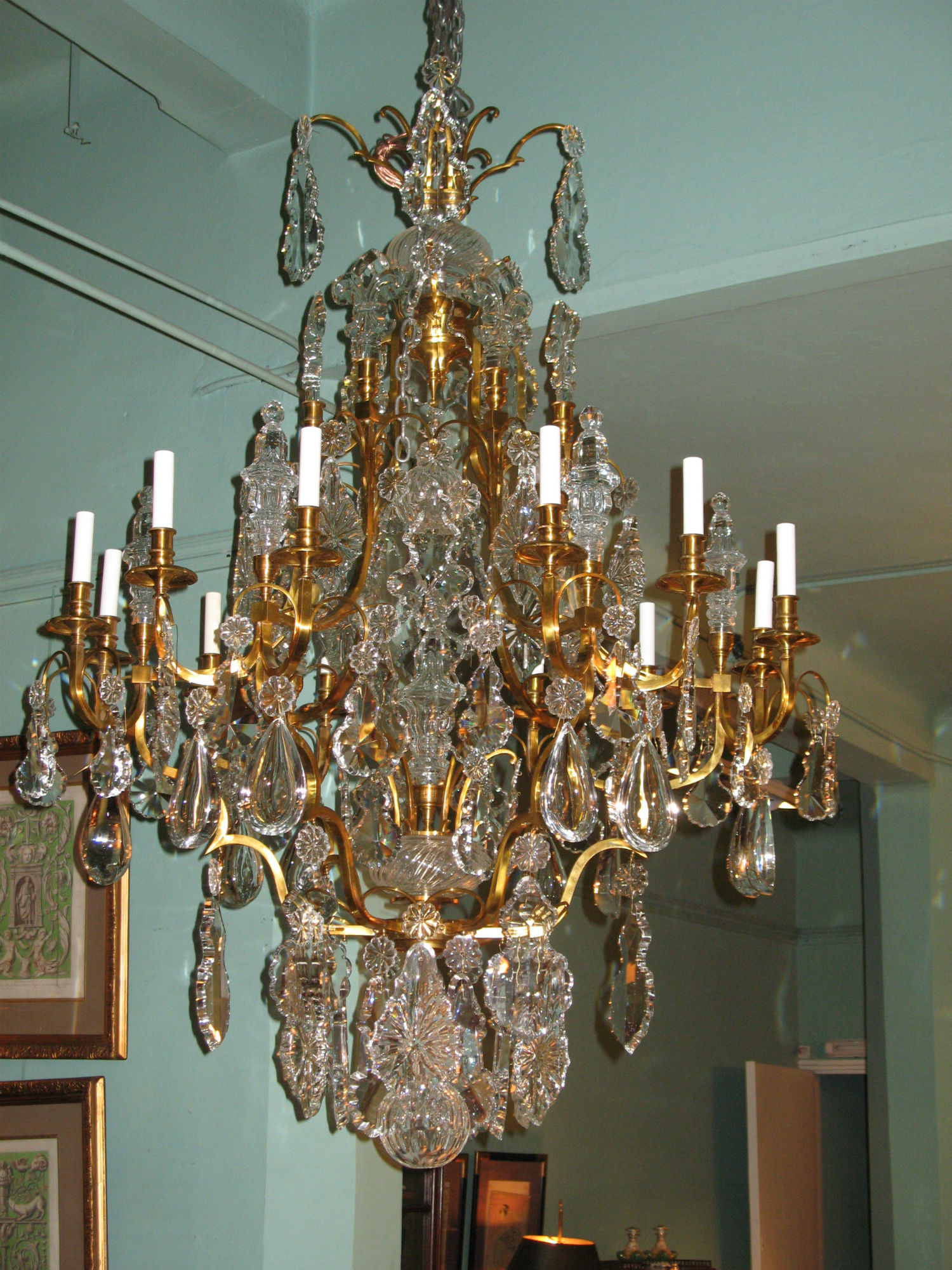 Large French Louis LXV1 chandelier