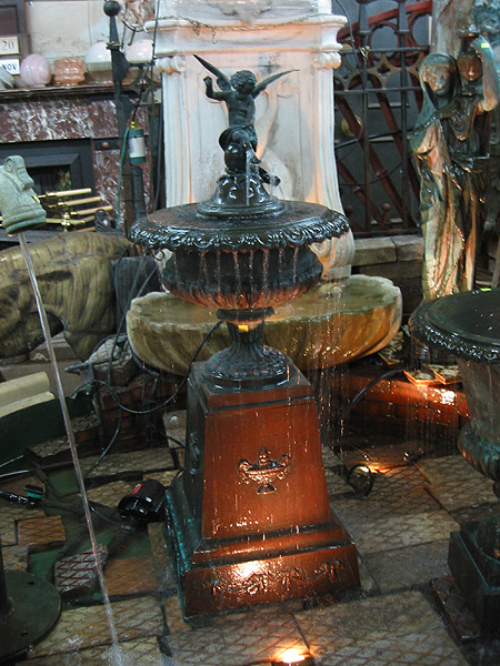 Angel Fountain from Empire Theatre, Haymarket Sydney