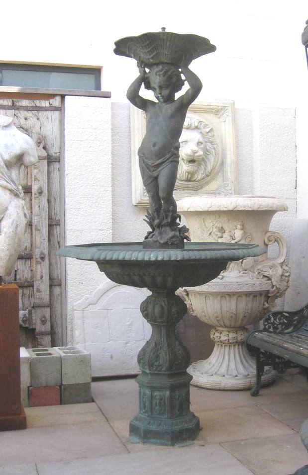 French Cherub Fountain