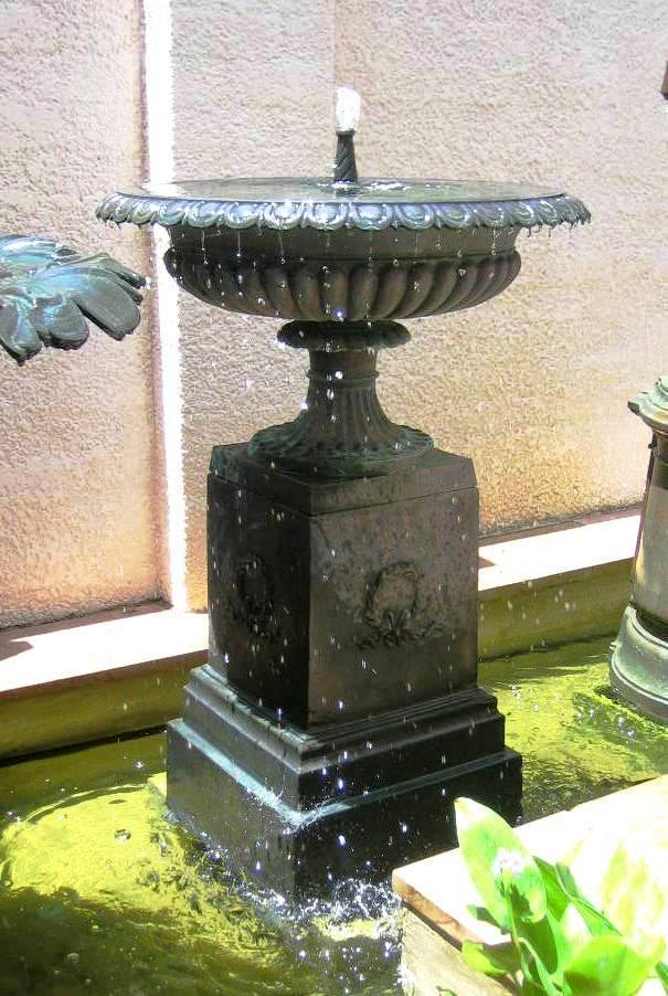 Bronze French Champagne Urn Fountain