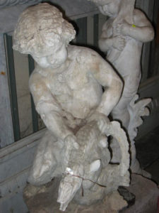 Cherub statue