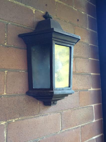 Carriage Lantern with stepped base