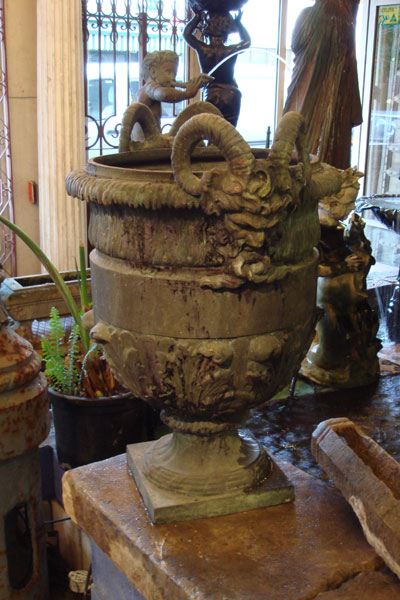 Substantial Bronze urn